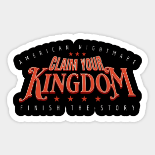 Cody Rhodes WWE Claim Your Kingdom Merch Sticker